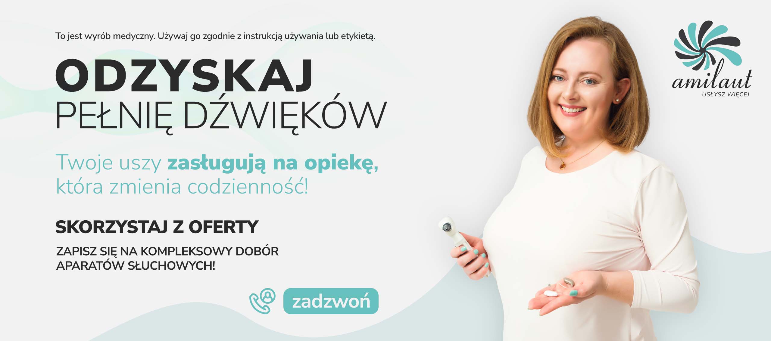 Dobór aparatów słuchowych w Warszawie - Centrum słuchu Amilaut